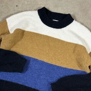 Rails Alpaca Wool Soft Multi Stripe Sweater Womens Size Small Stretch